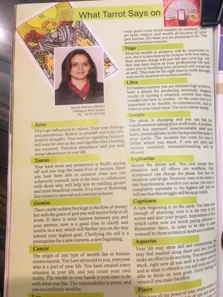 Soniya Sharma magazine profile